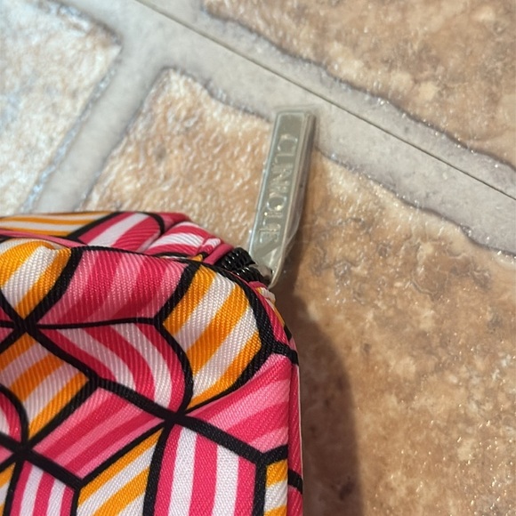 Clinique Makeup Cosmetic Skincare Travel Zippered Bag Pouch Case SET OF 2 - Picture 6 of 9